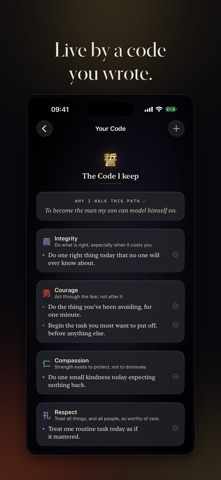 Bushido: Self-Mastery iPhone screenshot