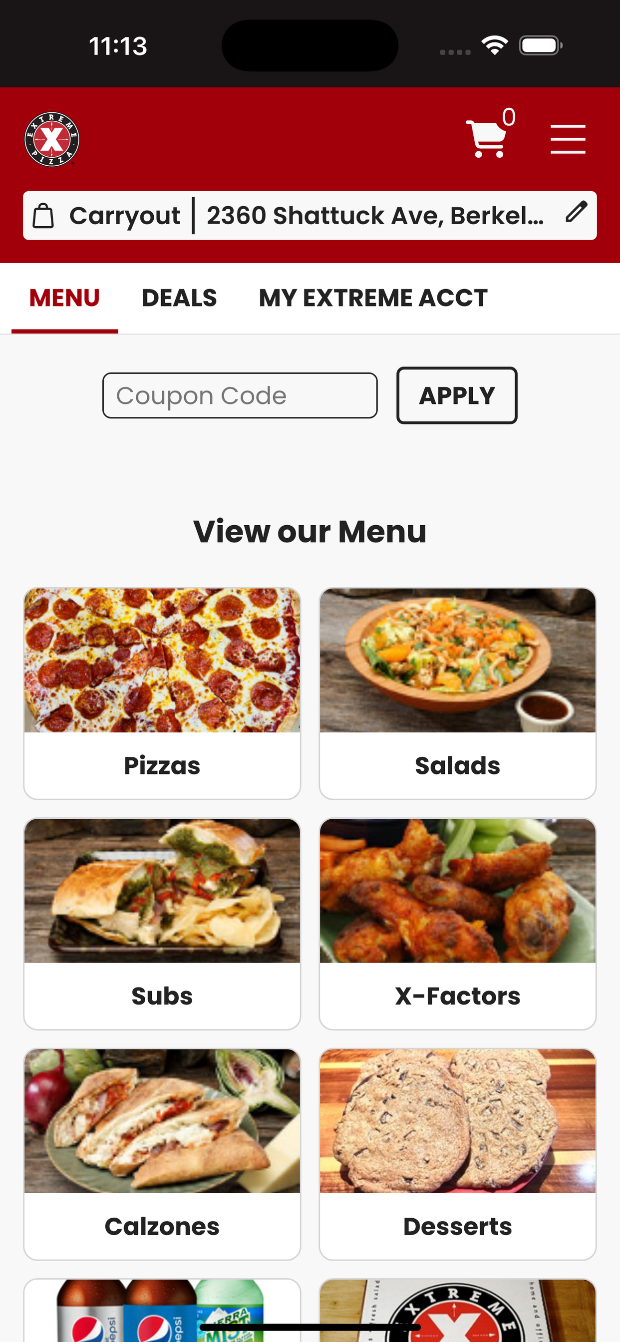 Extreme Pizza Ordering