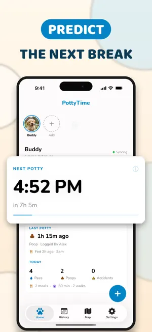 PottyTime - Dog Potty Tracker screenshot 2