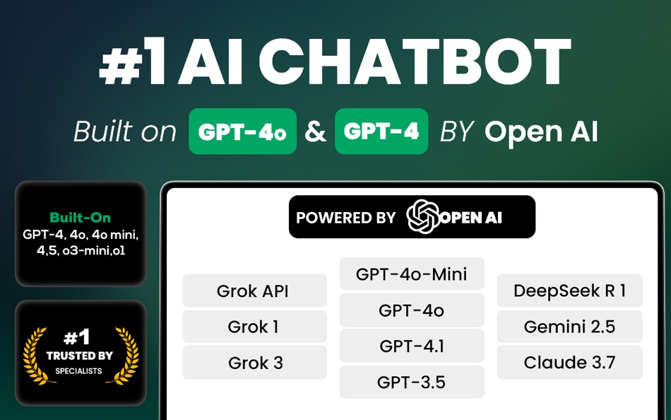 #1. Open Chat Ai Chatbot Assistant (macOS) 게시자: Adeel Younas