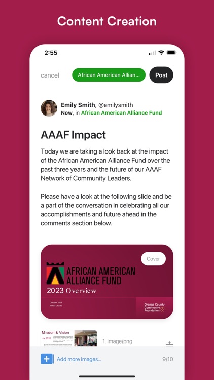 OCCF Community in Conversation