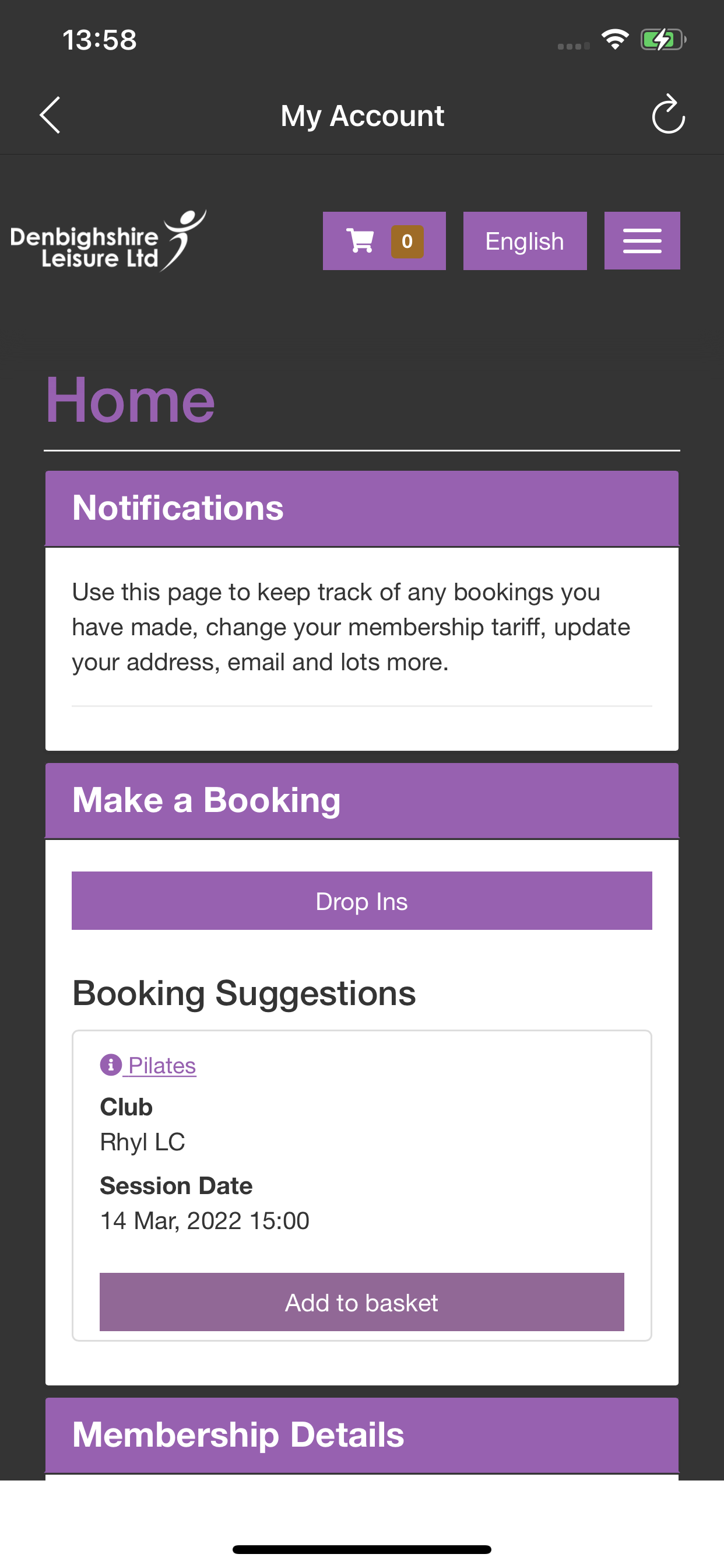 Denbighshire Leisure screenshot 7