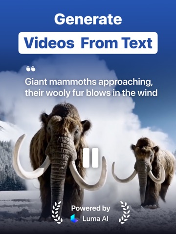 AI Video Generator & Creator iPad screenshot