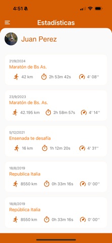 RunnersApp Screenshot 6 of 9