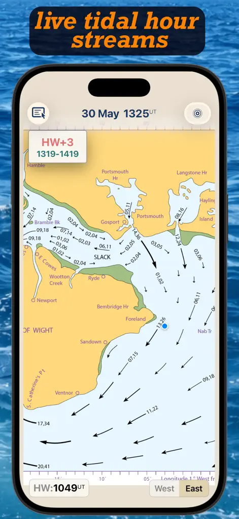 iStreams Solent - Navigation App | MWM