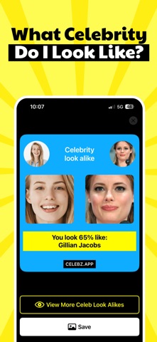 Celebrity Look Alike – Celebz iPhone screenshot