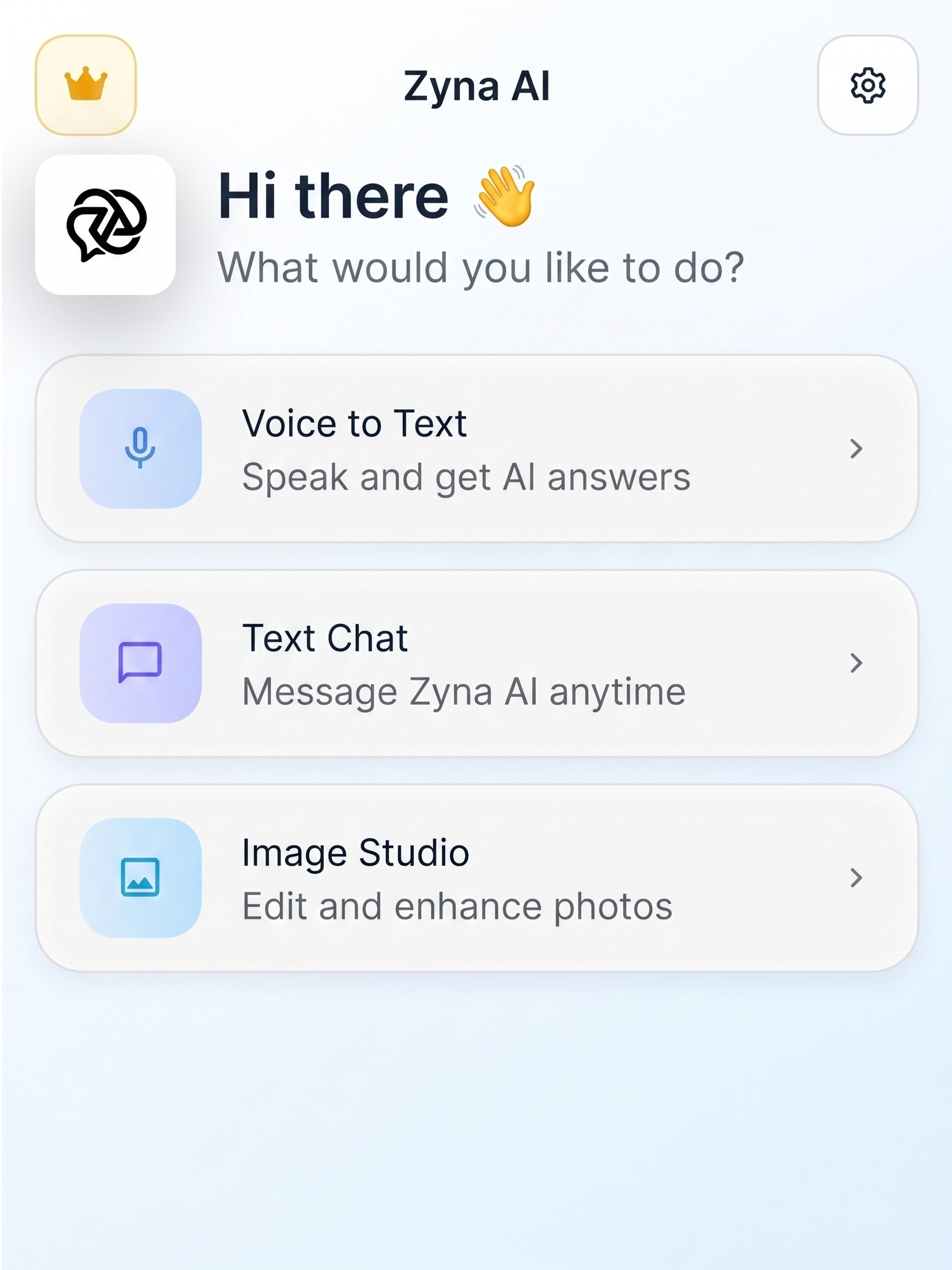 Zyna AI: Chat, Edit, Create screenshot 5