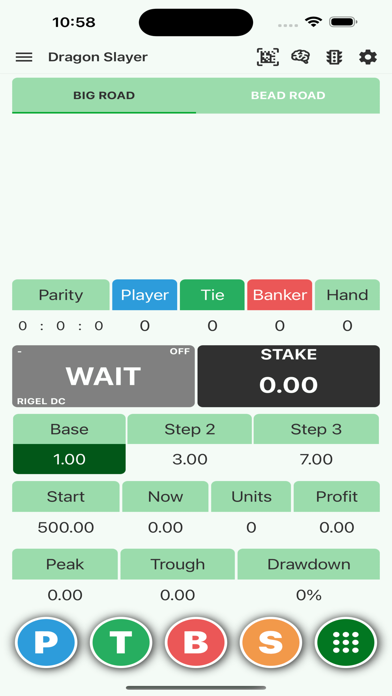 Rigel Castle Baccarat Screenshot