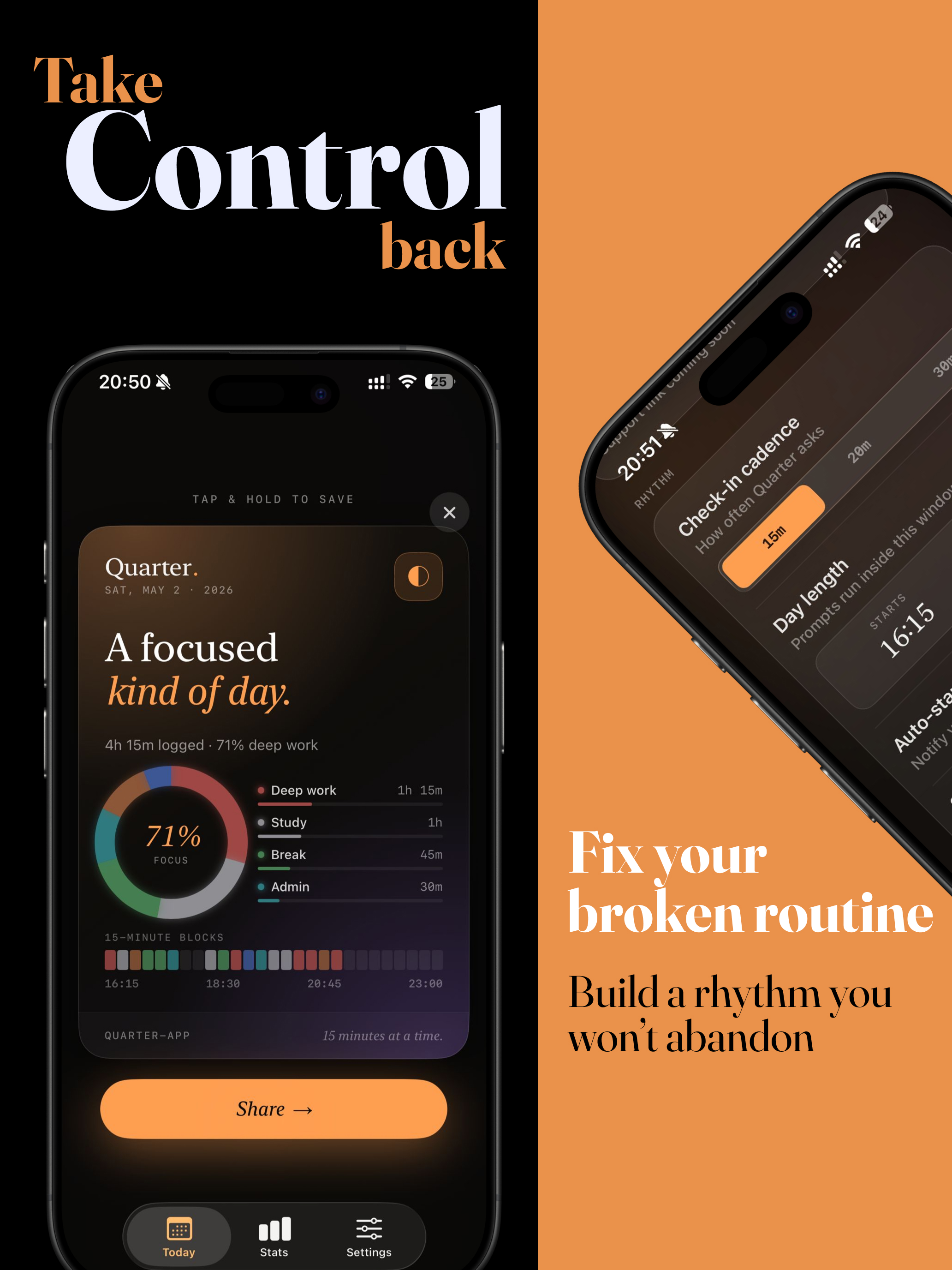 Time Tracker - Quarter