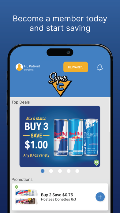 Super C Rewards Screenshot
