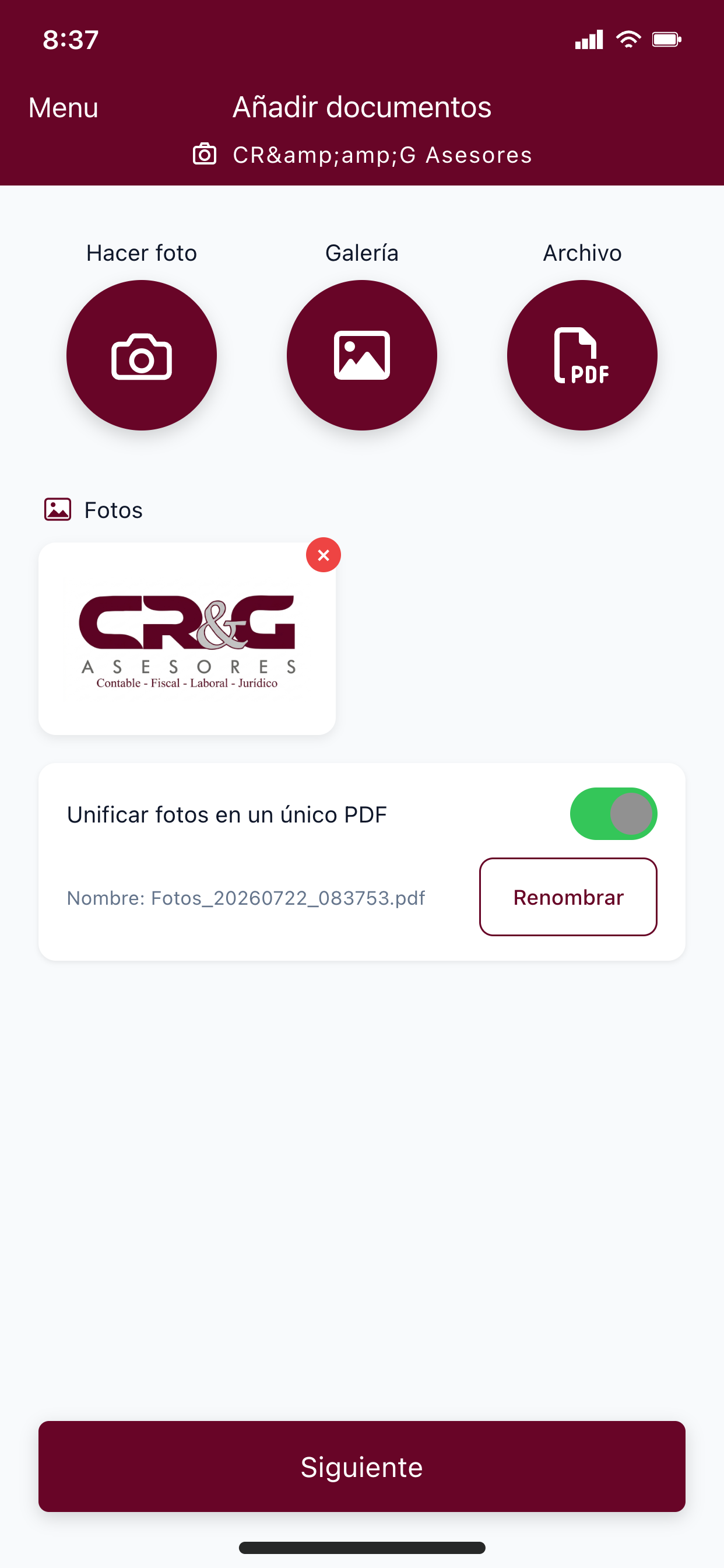CR&G ASESORES screenshot 4