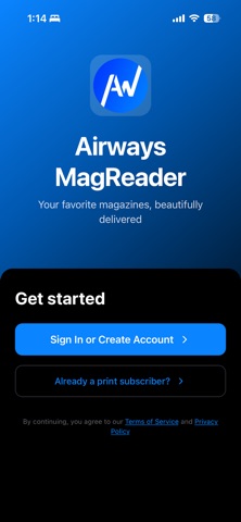 Airways MagReader screenshot