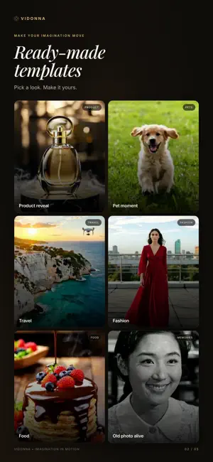 Vidonna: AI Photo to Video screenshot 2