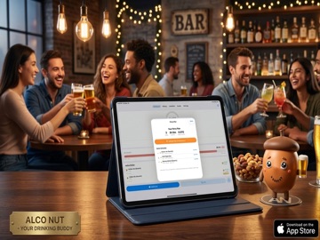 Alco Nut BAC & Alcohol Tracker iPad screenshot