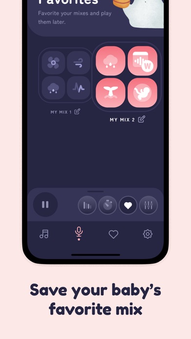 White Noise Baby: Sleep Sounds Screenshot