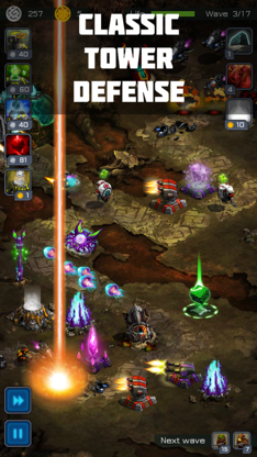 Ancient Planet Tower Defense screenshot 1