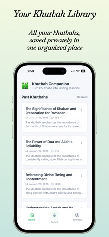 Khutbah Companion screenshot