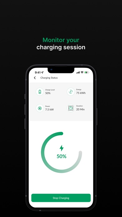 Heritage Charge Point Screenshot