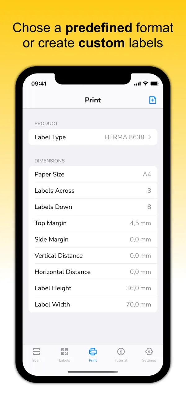 Screenshot #3 pour AccessibleLabels