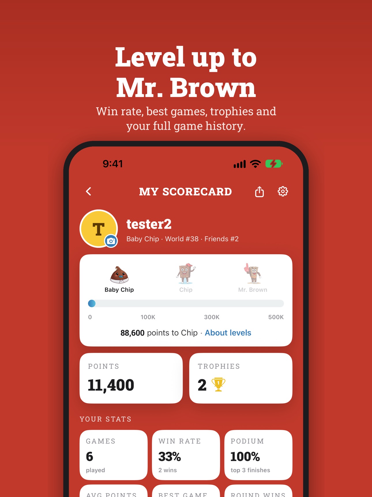 Screenshot 8 of Brownie Points Scorecard