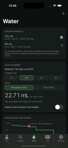 Nutrient mix solution screenshot 3