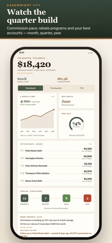 Casewright: Cabinet Job Book iPhone screenshot
