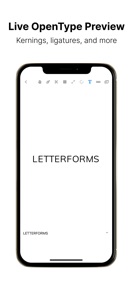 Letterforms - Font Maker screenshot