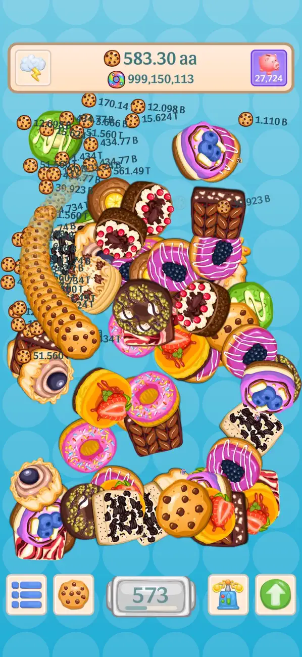 Screenshot #1 pour Cookie Empire - Idle Clicker