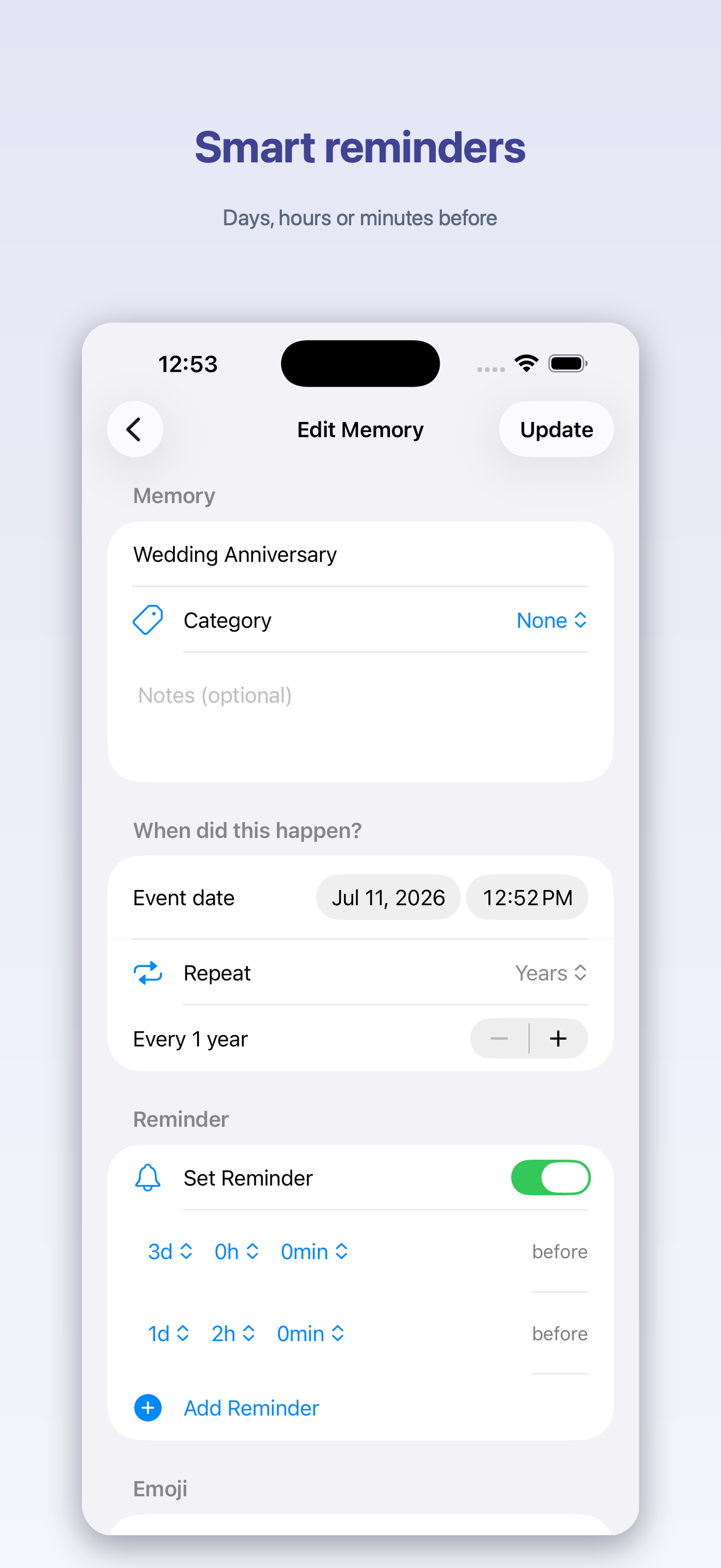 MemoryTrack screenshot 4