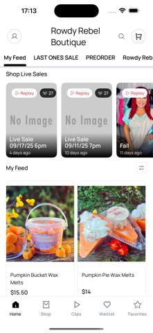 Rowdy Rebel Boutique iPhone screenshot