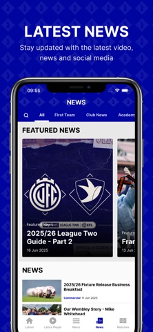 Oldham Athletic AFC screenshot