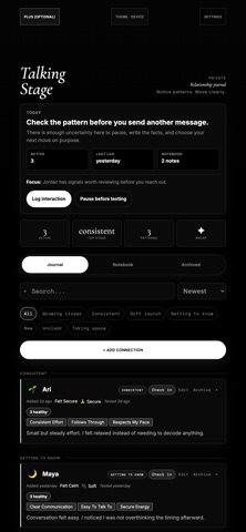 Talking Stage: Private Journal Screenshot 10 of 10