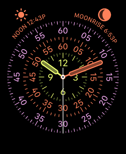 Sloww: Sun & Moon Phase Clock screenshot 23