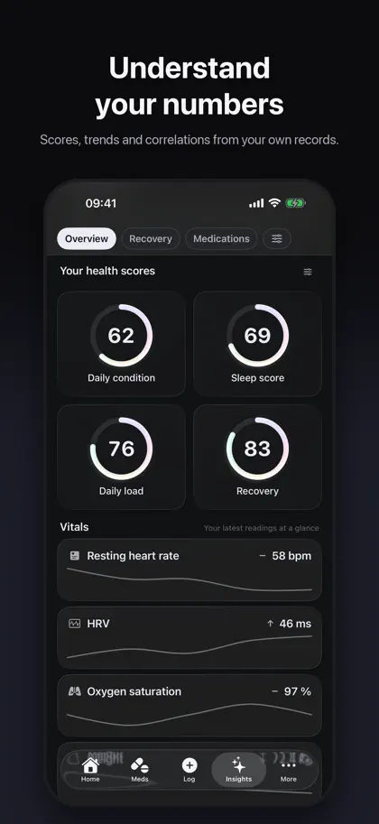 Captura de tela 4 de 4 de HealthLog - Companion App