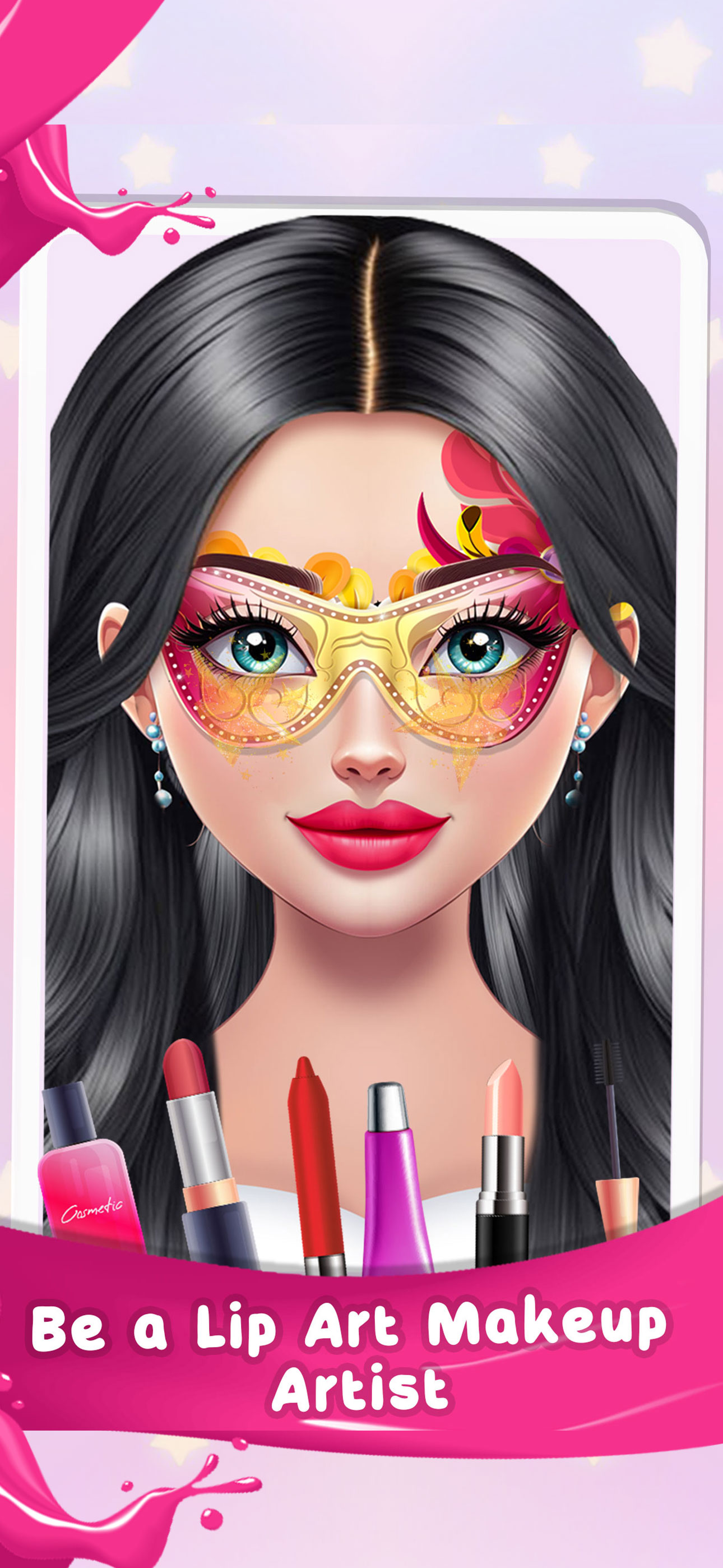 DIY Lip Art 3d - ASMR Makeup screenshot 3