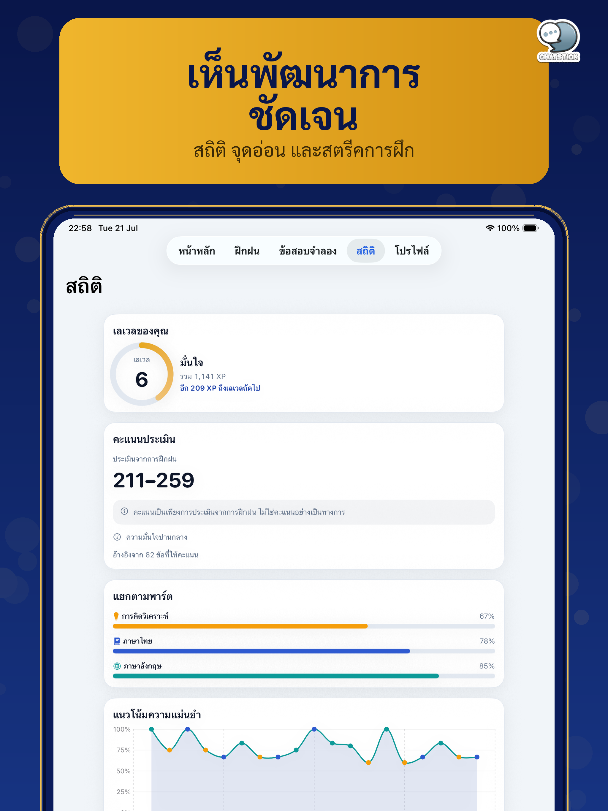 ก.พ. ภาค ก. Ready screenshot 20