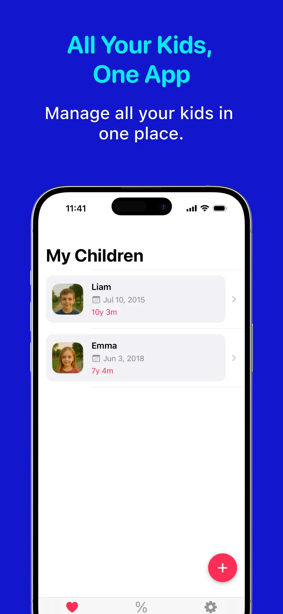 Growth Charts: baby & child screenshot 4