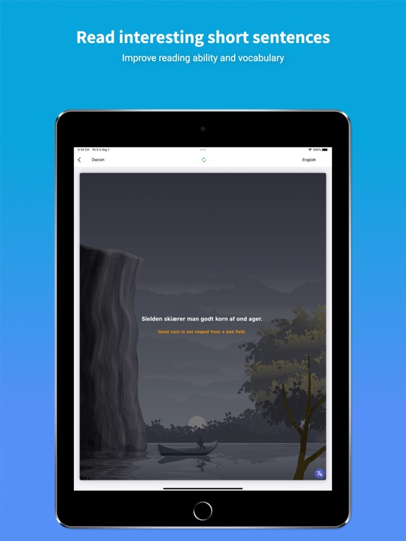 Danish Translator & Learn + iPad screenshot 7 - Productivity app