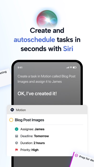 Motion: Tasks & AI Scheduling Screenshot