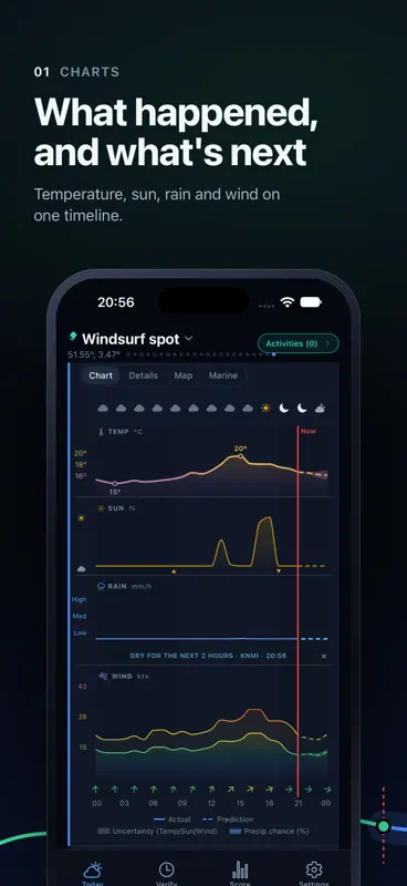 VeriSky: Weather & Rain Radar screenshot 1 of 5
