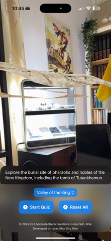 EGK EgyptianMuseum AR screenshot