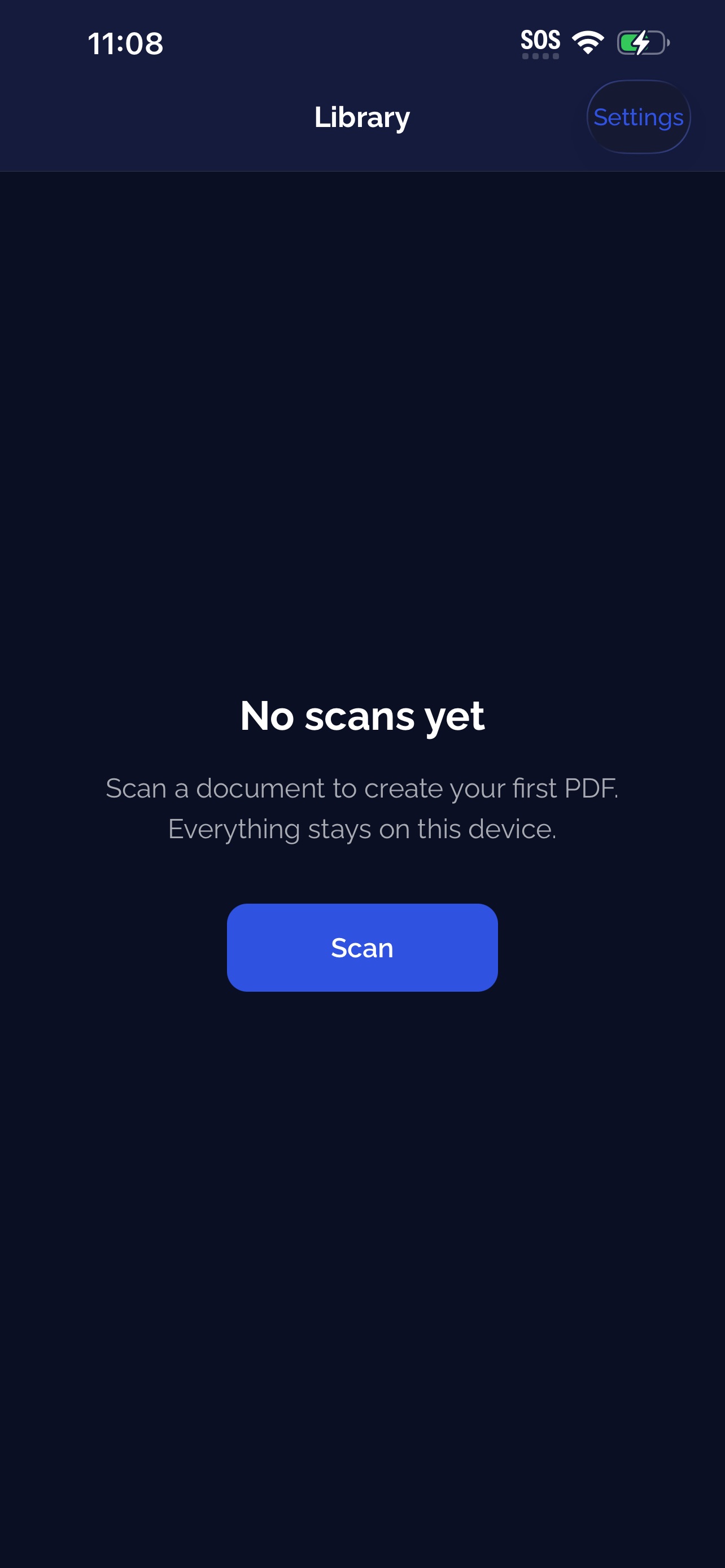 Screenshot 1 of MiraiScanner
