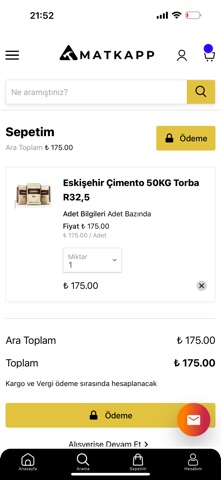 Matkapp screenshot