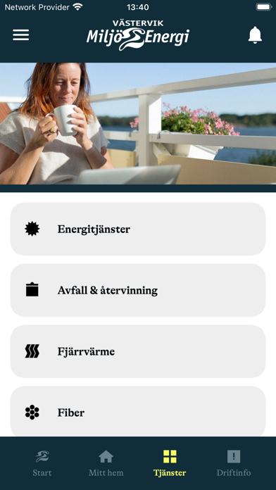 Västervik Miljö & Energi Screenshot