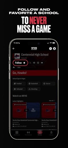 NFHS Network screenshot 5
