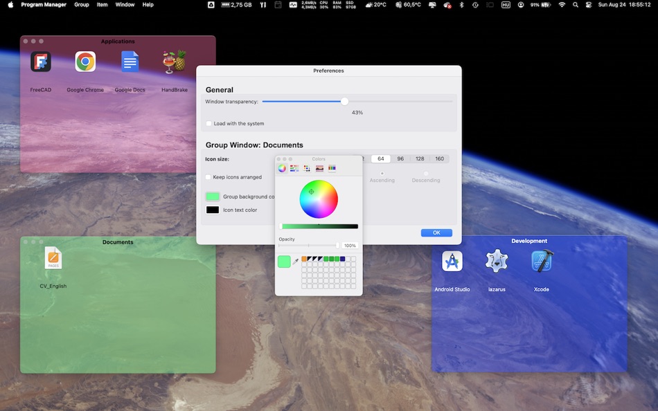 #2. Program Manager (macOS) By: Endre Olah