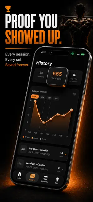 Muscle Man: Workout Tracker screenshot 2