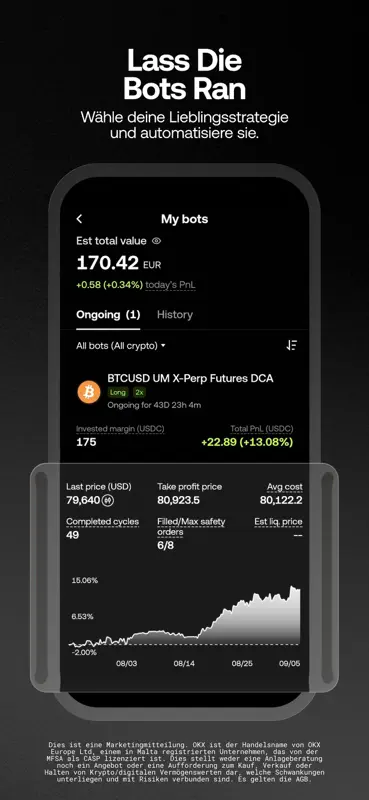 OKX: Compra Bitcoin & cripto screenshot 8 of 9