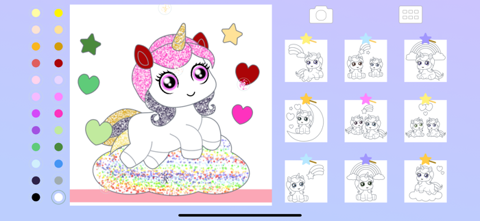 Unicorn Coloring Kid Toddler