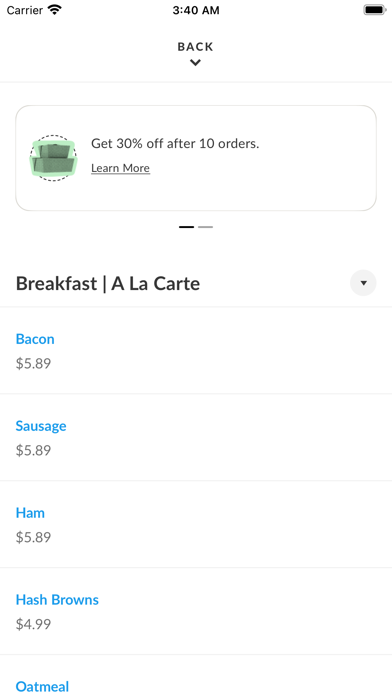 App screenshot